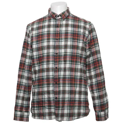 Flanellskjorta (Röd, Grön, Vit) från Knowledge Cotton Apparel Bomull