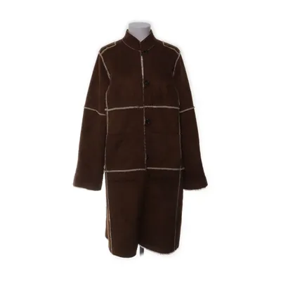 Shearling jas (Bruin) van Marina Sport Acryl, Polyester