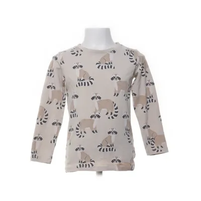 Long sleeve T-shirt (Beige, Multicolored) from Lindex Cotton, Elastane