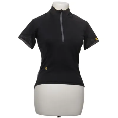 Wielershirt (Grijs, Geel) van Mavic Elastaan, Polyamide, Polyester