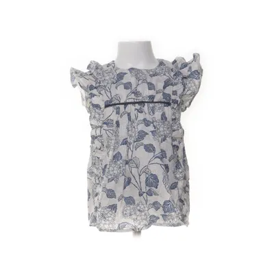 Jurk (Blauw, Wit) van Jartine et Chocolat Katoen