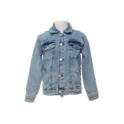 Spijkerjas (Blauw) van Lindex Kids Katoen, Elastaan, Polyester, Viscose