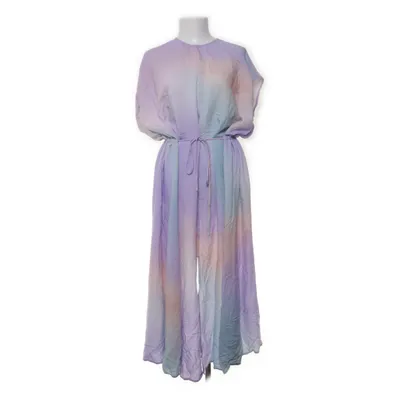 Långklänning (Lila, Flerfärgad) från Weekday Lyocell, Viskos