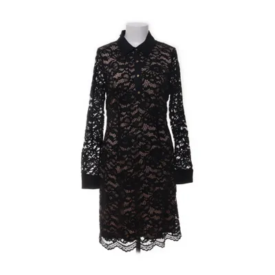 Shirt dress (Black, Beige) from Ivanka Trump Cotton, Nylon, Polyester