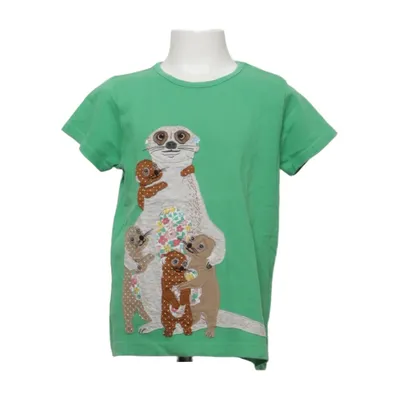 T-shirt (Grön, Flerfärgad) från Mini Boden Bomull
