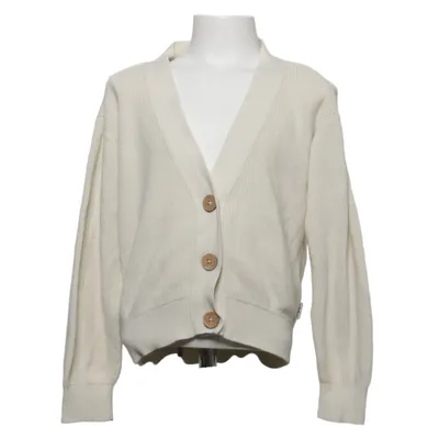 Cardigan (Blanc) de Ebbe Faux cuir, Coton biologique
