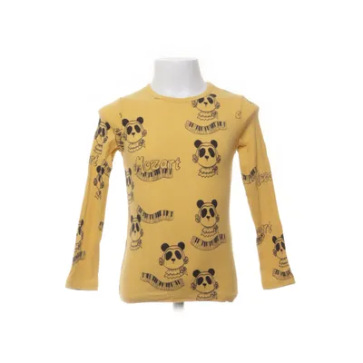 Long sleeve T-shirt (Yellow, Black) from Mini Rodini Organic cotton, Elastane