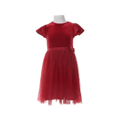 Avondjurk (Rood) van KappAhl Elastaan, Polyester