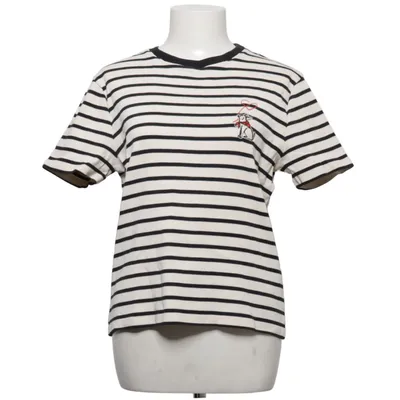 T-shirt (Blanc, Noir) de Claudie Pierlot Coton, Polyester