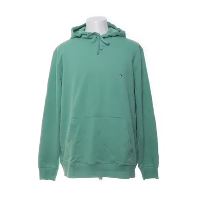 Huvtröja (Grön) från Tommy Hilfiger Bomull, Elastan