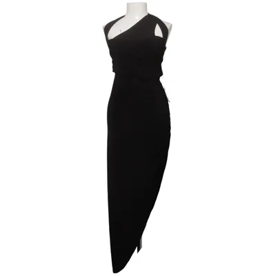 Halterneck-kjole (Sort) fra Norma Kamali Elastan, Polyester