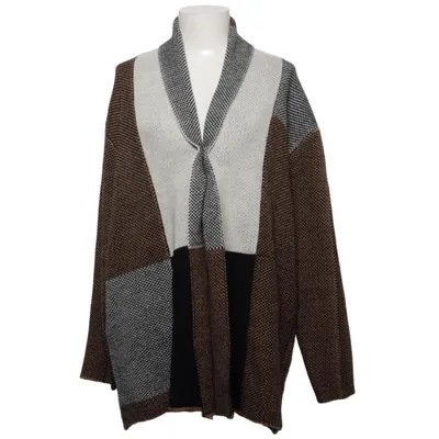 Cardigan (Bruin, Zwart, Wit) van Mixxo Acryl