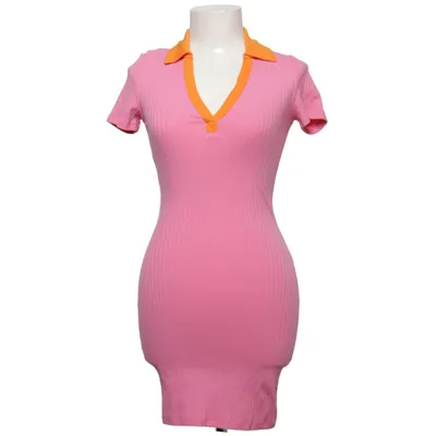Klänning (Rosa, Orange) från Divided by H&M Bomull, Elastan, Polyester