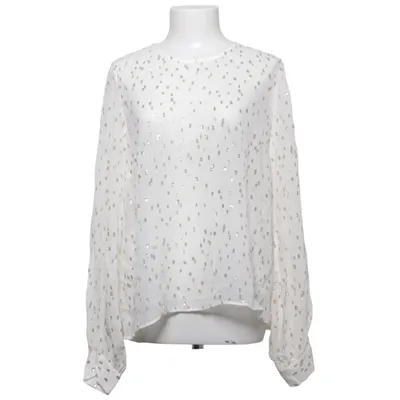 Blus (Vit, Silverfärgad) från STOCKH LM Silke