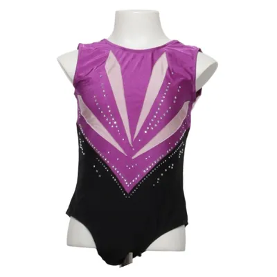 Gymnastics leotard (Purple, Black, Multicolored) from Iefiel