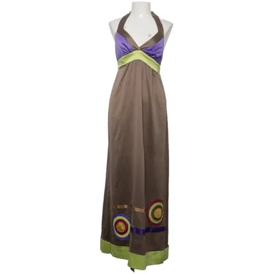Maxi dress (Brown, Purple, Green) from ON LINE Elastane, Polyester