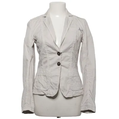 Blazer (Beige) von Marc Cain Baumwolle, Elasthan
