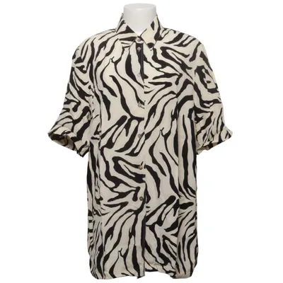 Blouse (Beige, Black) from Tru Viscose