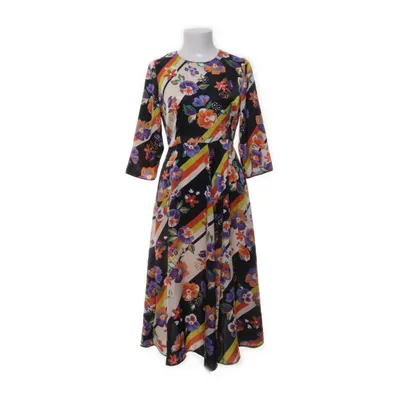 Jurk (Zwart, Meerkleurig) van Zara Trafaluc Collection Polyester