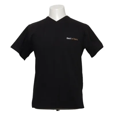 T-shirt (Svart) från Best in Town Bomull, Elastan
