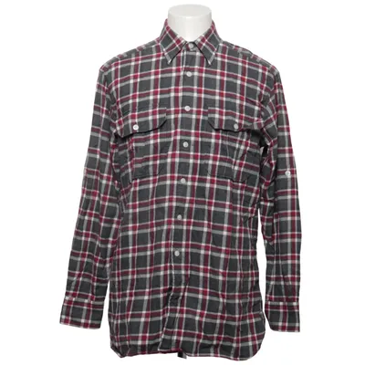 Chemise en flanelle (Gris, Rouge, Blanc) de Dunhill Coton