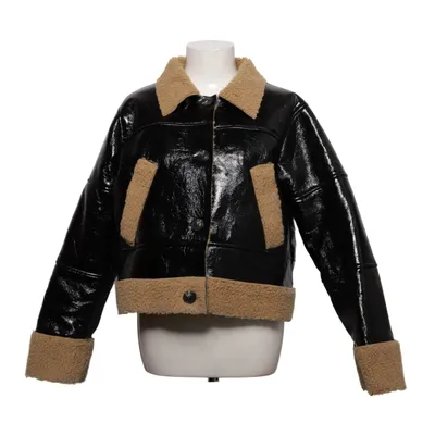 Shearlingjacka (Svart, Beige) från Résumé Nylon, Polyester
