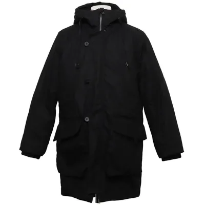 Parka (Black) from Elvine Cotton, Polyester