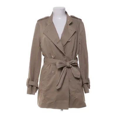 Trenchcoat (Beige) fra By Malene Birger Bomuld, Viscose
