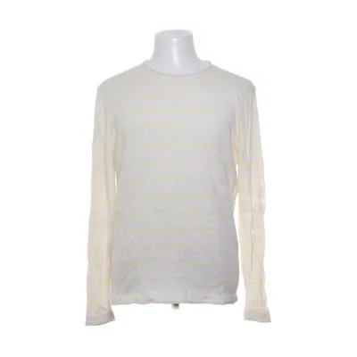 Långärmad t-shirt (Vit, Gul) från Zara Man