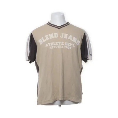 T-shirt (Brown, Beige, White) from Blend of America Cotton