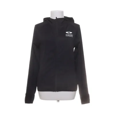 Träningsjacka (Svart) från Svenskt Kosttillskott Elastan, Polyester