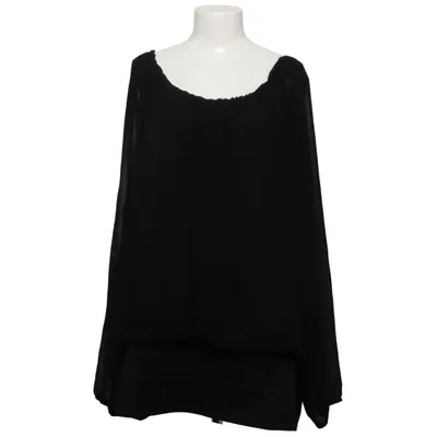Blouse (Noir) de Zay Clothing Élasthane, Polyester