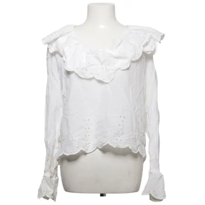 Blouse (Blanc) de H&M Trend Coton, Polyester