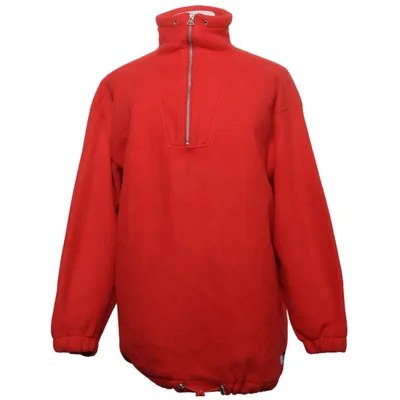 Fleece sweater (Red, Black) from Cosmos Polyester