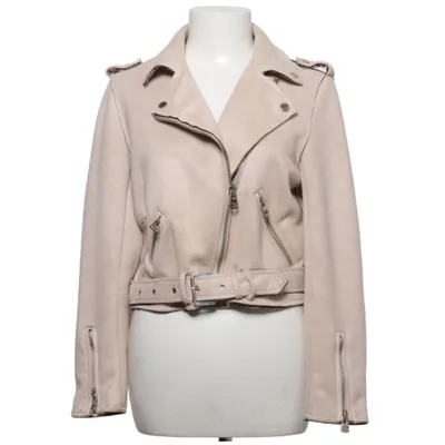 Bikerjacka (Beige) från Zara Basic Outerwear