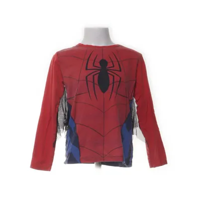 Lange mouwen shirt (Rood, Zwart, Blauw) van Lindex x Marvel Katoen