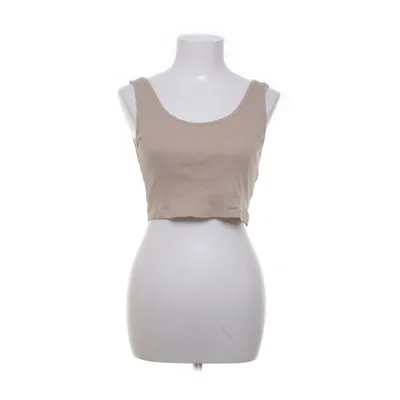 Tank Top (Beige) from Gina Tricot Cotton, Elastane