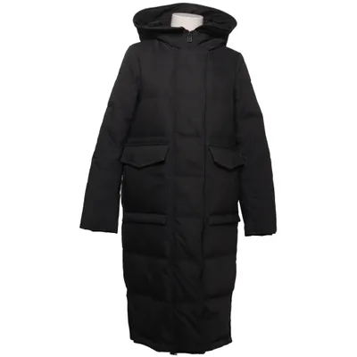 Down coat (Black) from Lily Acrylic, Down, Elastane, Polyester