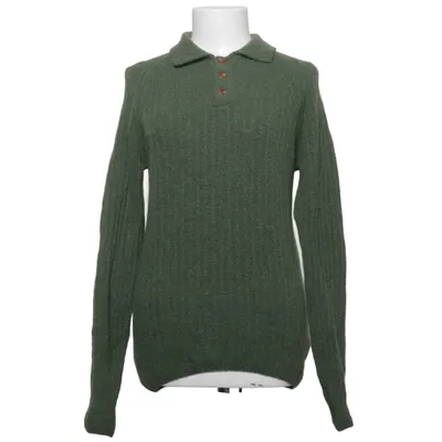 Rugby shirt (Green) from Octobre Éditions Elastane, Polyamide, Wool