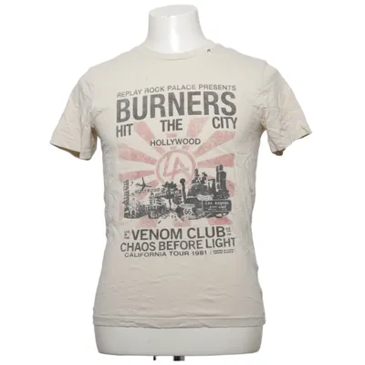 T-shirt (Beige) from Replay Cotton