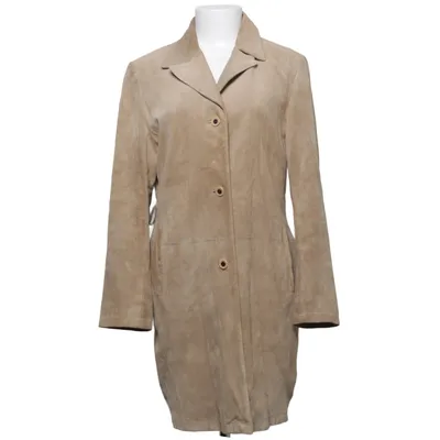 Läderkappa (Beige) från Petroff