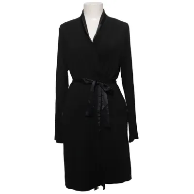 Morgonrock (Svart) från Calvin Klein Sleepwear Elastan, Modal, Polyester
