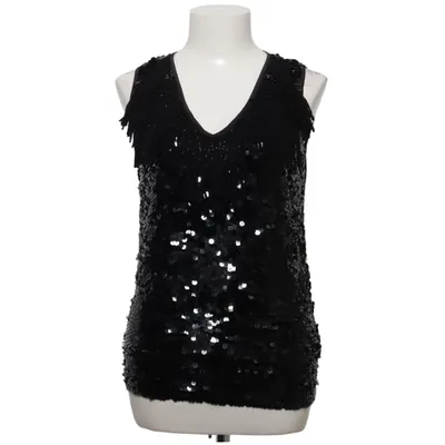 Tank Top (Black) from Ambre Babzoe Elastane, Viscose