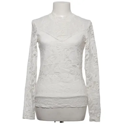 Bluse (Hvid) fra VILA Elastan, Polyamid, Polyester