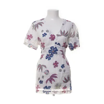 Dress (White, Multicolored) from Autre Ton Cotton