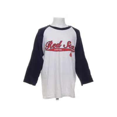 Baseballtröja (Vit, Blå, Röd) från Delta Pro Weight Bomull