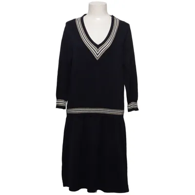 Jurk (Blauw, Beige, Wit) van Busnel Katoen, Viscose