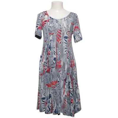 Robe (Bleu, Blanc, Rouge) de Elizabeth Polyester, Viscose