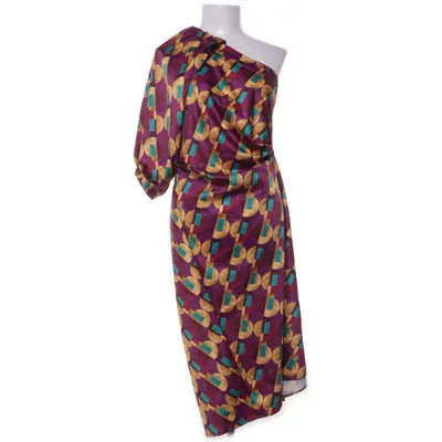 Dress (Pink, Multicolored) from Maia Hemera Elastane, Polyester