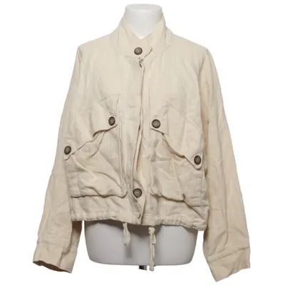 Jack (Beige) van Gina Tricot Katoen, Linnen, Polyester
